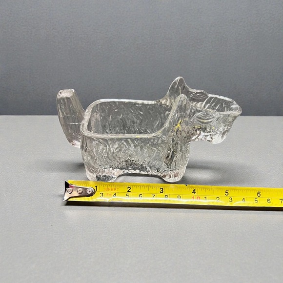 Vintage Clear Glass Scottie Dogs Creamer Candy Container No. 7 Set
1950s Novelty - Picture 11 of 13